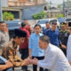 Presiden Jokowi Bersama Gibran Rakabuming Melayat ke Rumah Duka Mantan Wakil Presiden Hamzah Haz