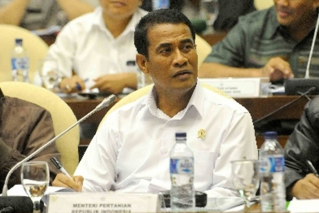Mentan Amran Sebut Produksi Pangan Dunia Hadapi Ancaman Elnino
