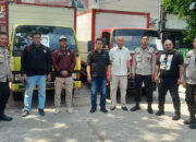 Jamin Keamanan, Personel Polsek Sawah Besar Kawal Pendistribusian Kotak Suara Pilkada DKI