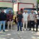 Jamin Keamanan, Personel Polsek Sawah Besar Kawal Pendistribusian Kotak Suara Pilkada DKI