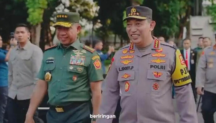 Jenderal Sigit Pastikan Sinergitas TNI dan Polri Selalu Terjalin di Manapun Bertugas