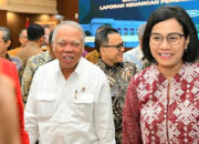 Lho Ada Apa Nih? Menteri PUPR Basuki Siap Mencium Tangan Menkeu Sri Mulyani