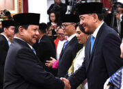 Presiden Prabowo Lantik Sjafrie Sjamsoeddin Sebagai Menteri Pertahanan RI Periode 2024-2029