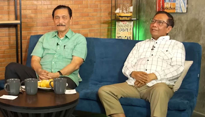 Mahfud MD dan Luhut Panjaitan Sudah Bersahabat Kurang Lebih 24 Tahun