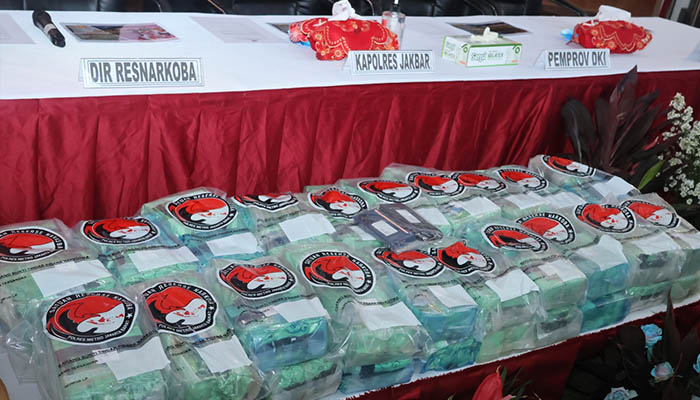 Polda Metro Gagalkan Peredaran 207 Kg Sabu Dan 90.000 Butir Ekstasi Jaringan Internasional