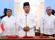 Presiden Prabowo Tanda Tangan PP Tentang Penghapusan Piutang Macet UMKM
