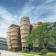 Gedung utama Nanyang Technological University (NTU) Singapura, kampus unggulan Asia.