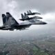 Jet Tempur Rusia Su 30 Dalam Pameran Dirgantara, Ilustrasi Serangan Udara Ke Ukraina