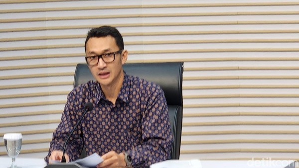 Juru Bicara Kpk Budi Prasetyo Menjelaskan Hasil Ott Di Sumatera Utara Di Gedung Merah Putih