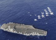 Kapal Induk AS Hilang dari Radar di Perairan Indonesia, Menuju Iran-Israel?