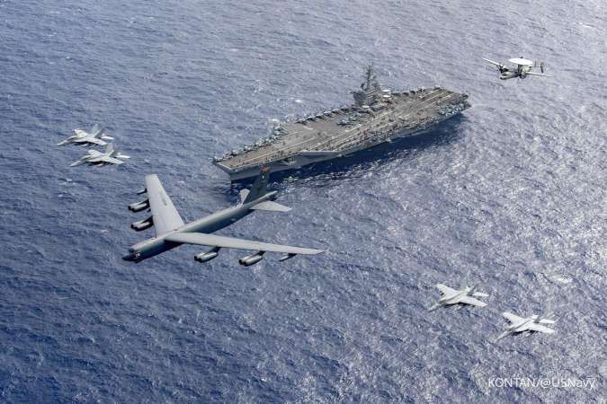 Pesawat militer AS Boeing E-4B atau 'pesawat kiamat' mengudara saat konflik Iran-Israel memanas
