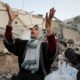 Rumah sakit di Gaza hancur akibat serangan udara Israel selama konflik yang menewaskan ratusan warga sipil