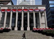Suasana Sidang Mahkamah Konstitusi Terkait Pemisahan Pemilu Nasional Dan Daerah