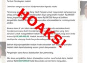 Jangan Tertipu! Hoaks Giveaway Rp50 Juta Atas Nama Dedi Mulyadi Kembali Menyebar