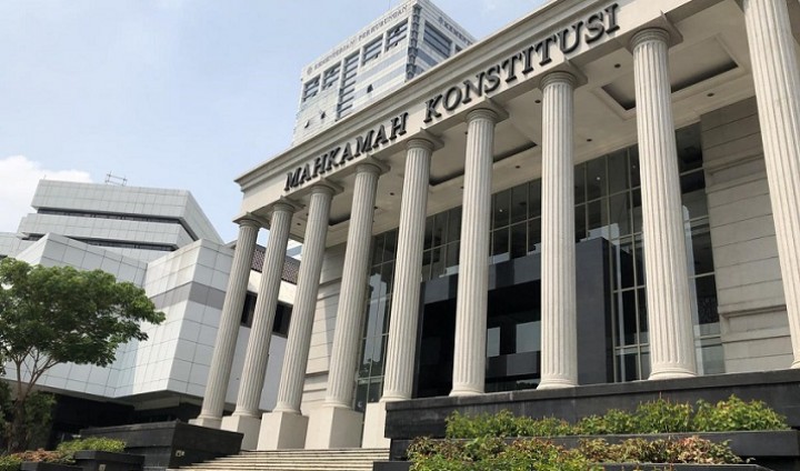 Gedung Mahkamah Konstitusi Ri Sebagai Latar Putusan Pemisahan Pemilu Nasional Dan Daerah