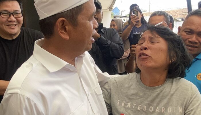 Dedi Mulyadi Janjikan Ganti Rugi Rp100 Juta untuk Rumah Singgah Rusak di Sukabumi