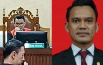 Hakim Dennie Arsan Fatrika Saat Memimpin Sidang Tipikor Tom Lembong Di Jakarta