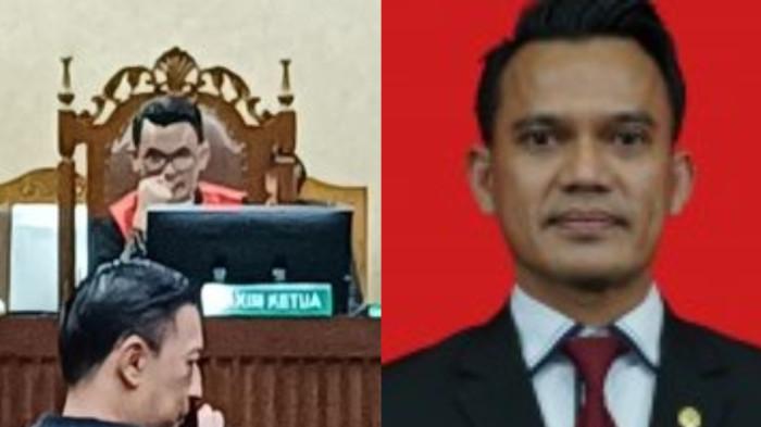 Hakim Dennie Arsan Fatrika Saat Memimpin Sidang Tipikor Tom Lembong Di Jakarta