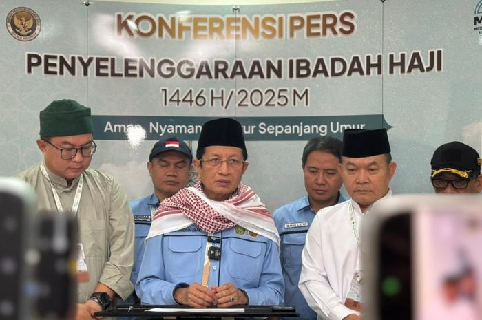 Menteri Agama Nasaruddin Umar Sampaikan Pidato Di Rakernas Evaluasi Haji 2025