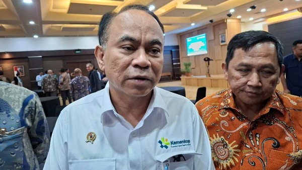 Menteri Koperasi Budi Arie Saat Beri Keterangan Soal Kopdes Merah Putih Di Hari Koperasi Ke 78