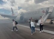 Pesawat American Airlines Di Bandara Denver Terbakar Sebelum Lepas Landas Menuju Miami