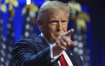 Presiden Donald Trump Saat Menyampaikan Ultimatum Terhadap Brics