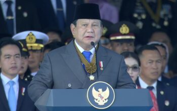 Presiden Prabowo Subianto Pidato Dalam Upacara Hut Bhayangkara Ke 79 Di Monas
