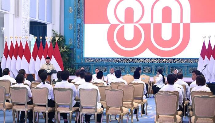 Presiden Prabowo Resmi Luncurkan Tema dan Logo HUT ke-80 RI