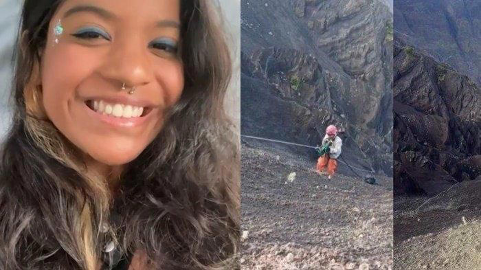 Tim Penyelamat Mendekati Lokasi Jatuhnya Juliana Marins Di Gunung Rinjani, Indonesia