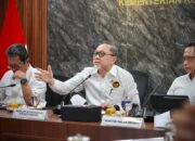 Zulkifli Hasan Dalam Konferensi Pers Peluncuran Program Kopdes Merah Putih Di Jakarta