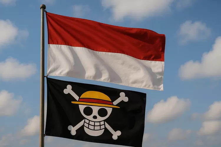 Bendera Jolly Roger Berkibar Menjelang Hut Ke 80 Ri Di Berbagai Daerah